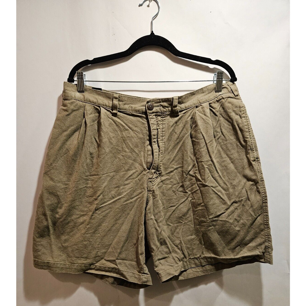 Vintage PATAGONIA A/C SHORTS Organic Cotton 57723 WornWear Men's 38 Green